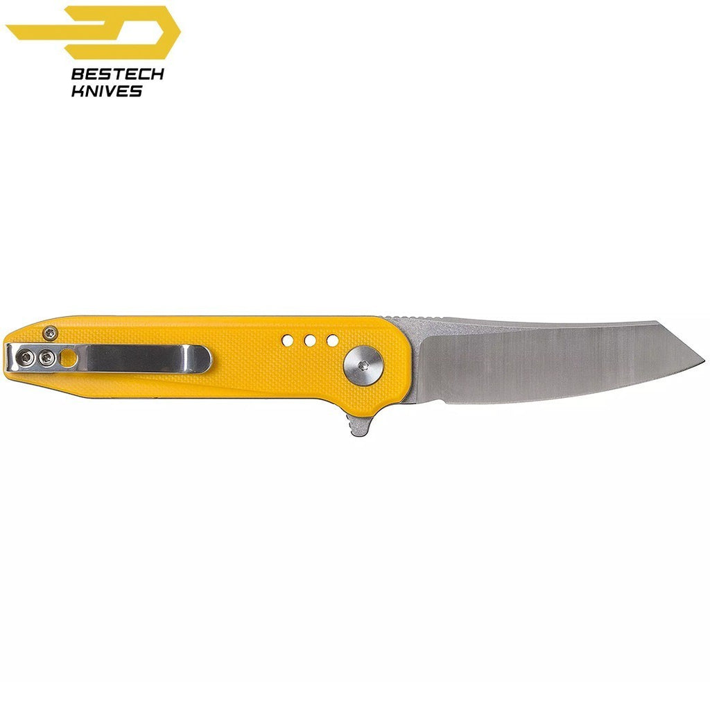 Bestech Navalha Syntax Amarelo G10 154CM — foto 3