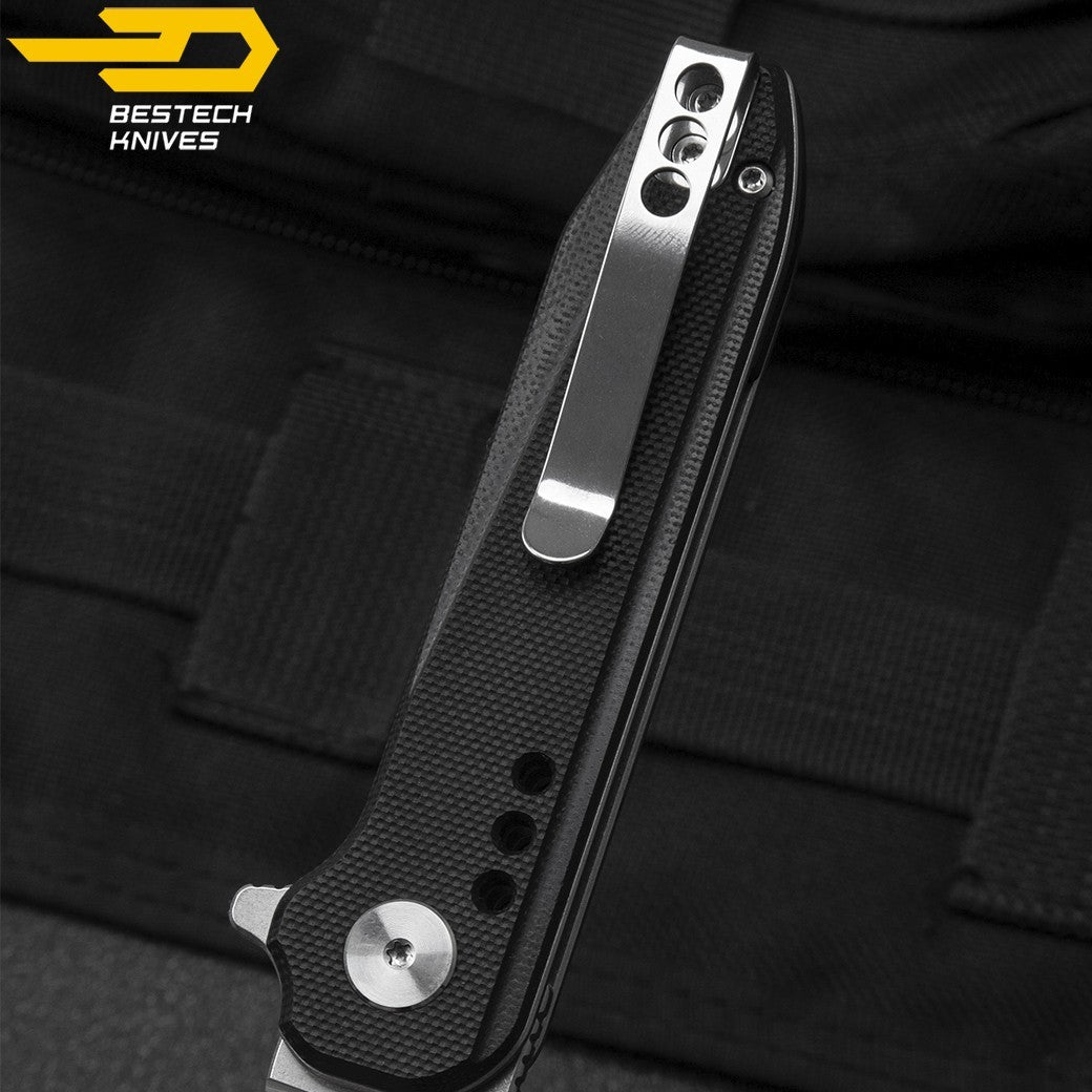Bestech Navalha Syntax Preto G10 154CM — foto 8