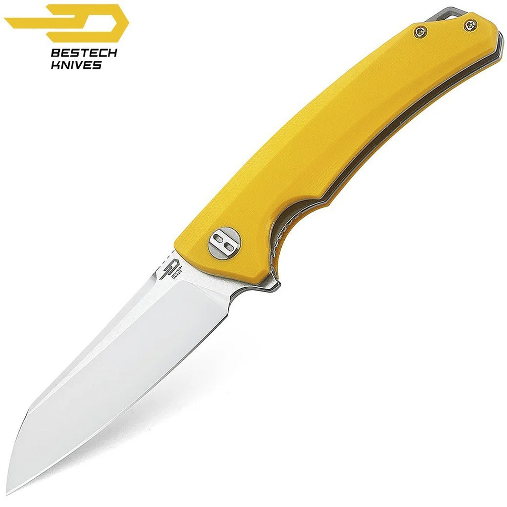 Bestech Navalha Texel Amarelo G10 D2