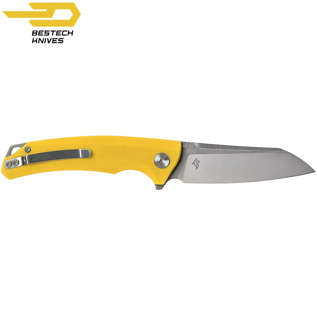 Bestech Navalha Texel Amarelo G10 D2 — foto 6