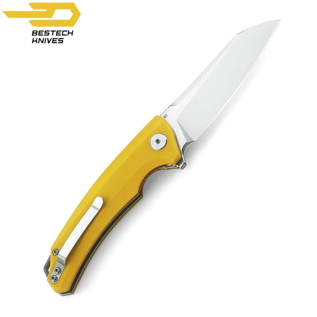 Bestech Navalha Texel Amarelo G10 D2 — foto 4
