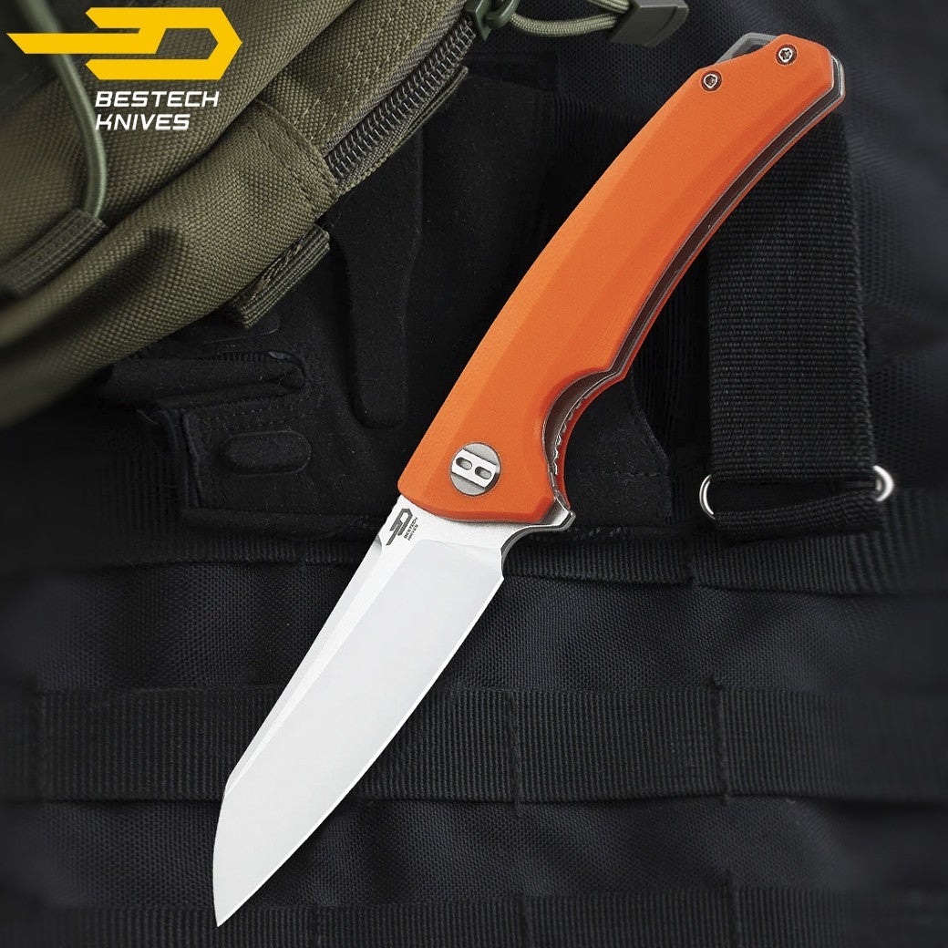Bestech Navalha Texel Laranja G10 D2 — foto 9