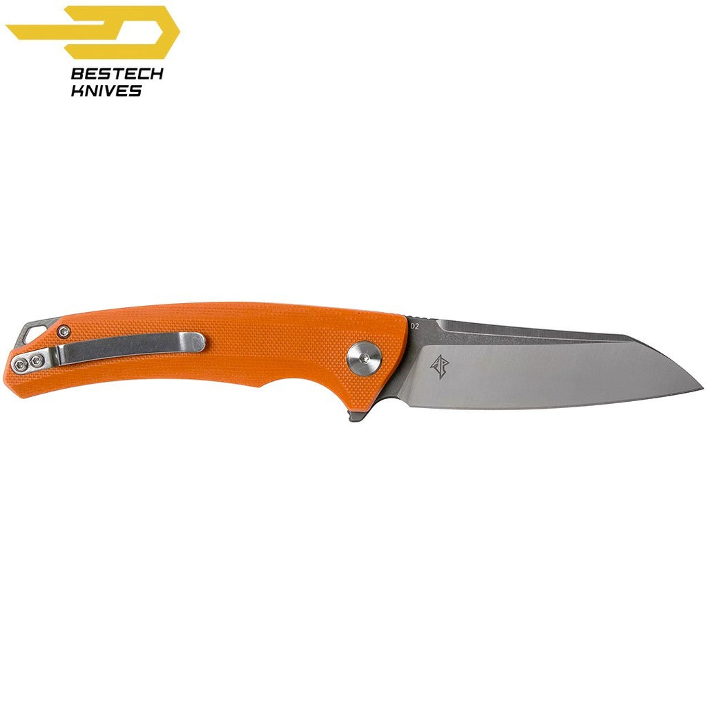 Bestech Navalha Texel Laranja G10 D2 — foto 6