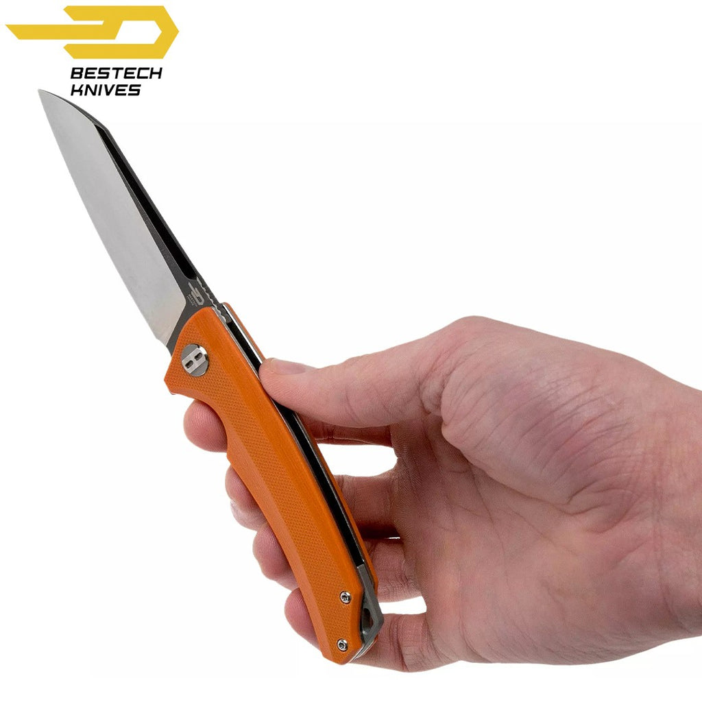 Bestech Navalha Texel Laranja G10 D2 — foto 3