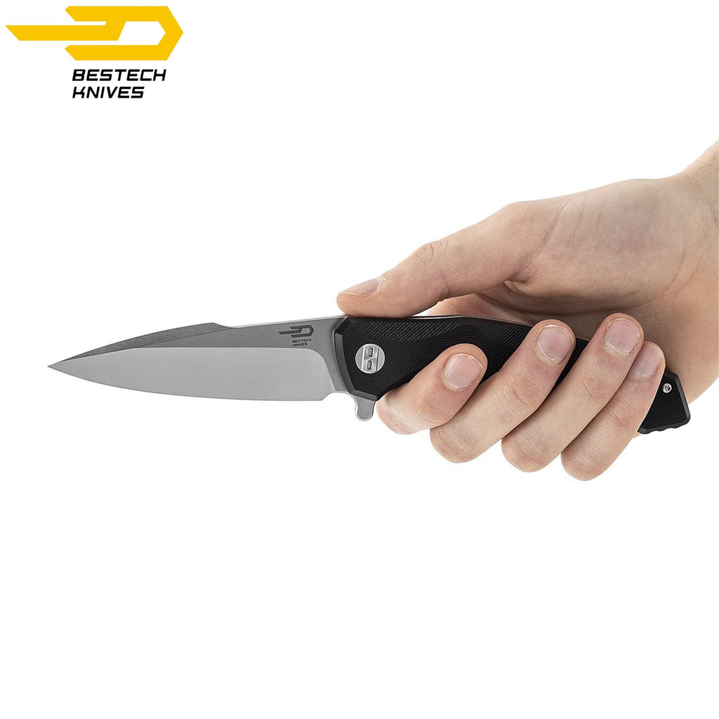 Bestech Navalha Warwolf Preto G10 D2 — foto 3