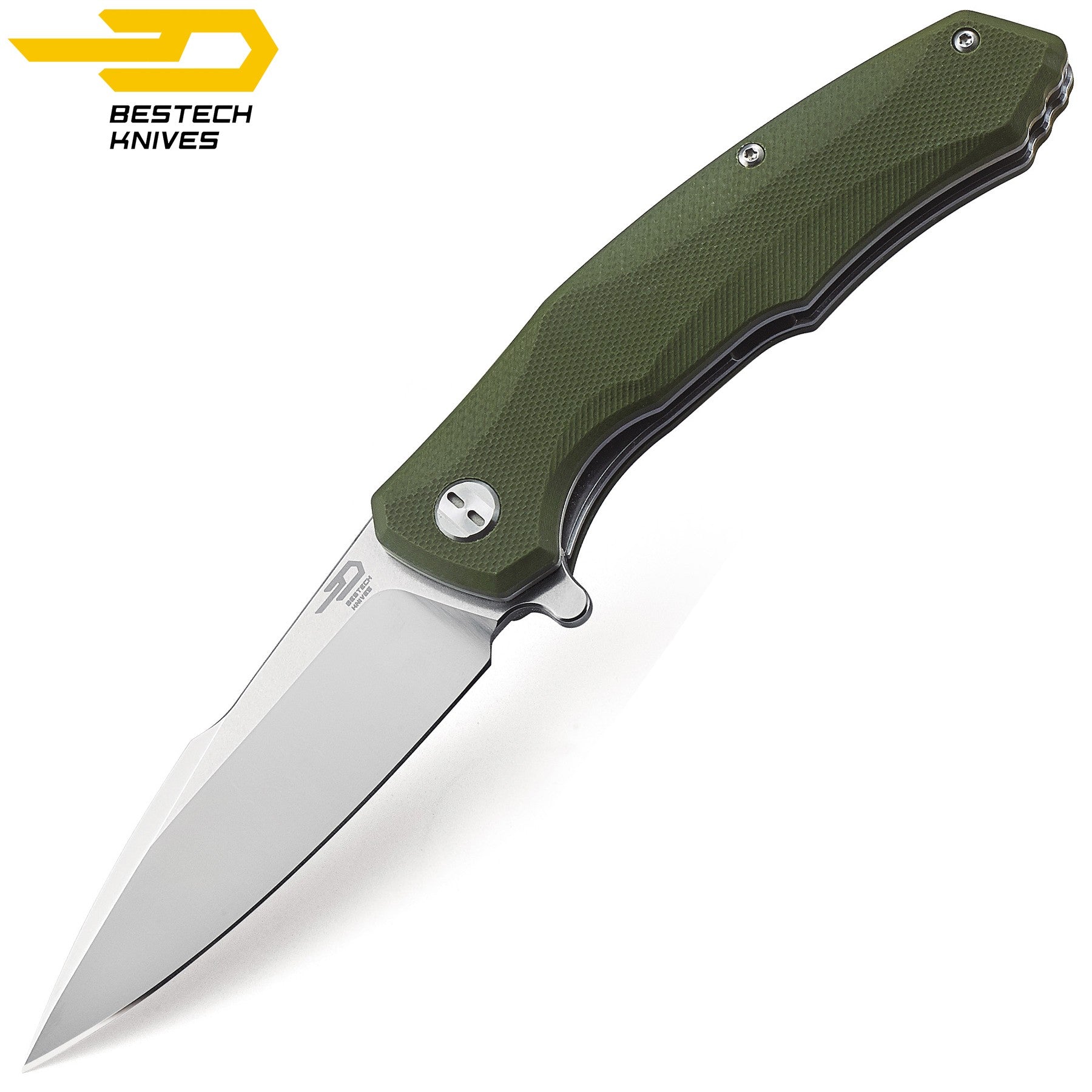 Bestech Navalha Warwolf Verde Tropa G10 D2