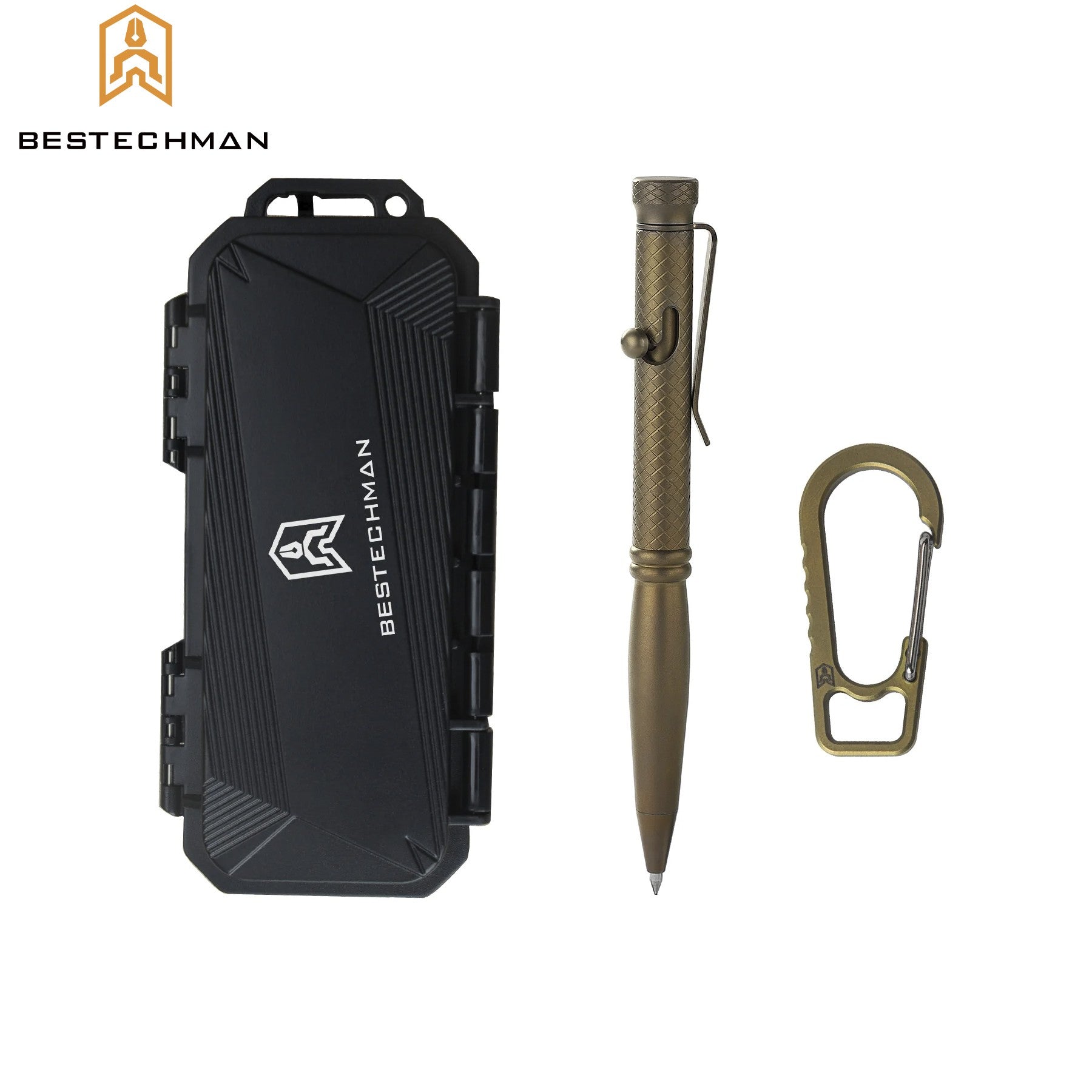 Bestechman Caneta Tatica Scribe Bronze Titanio — foto 2