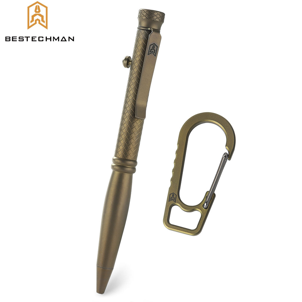 Bestechman Caneta Tatica Scribe Bronze Titanio