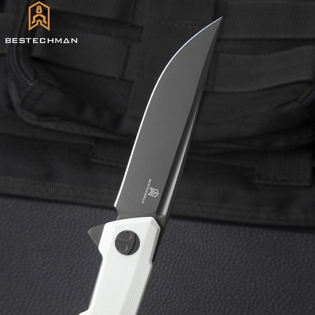 Bestechman Navalha Dundee Branco G10 D2 — foto 9