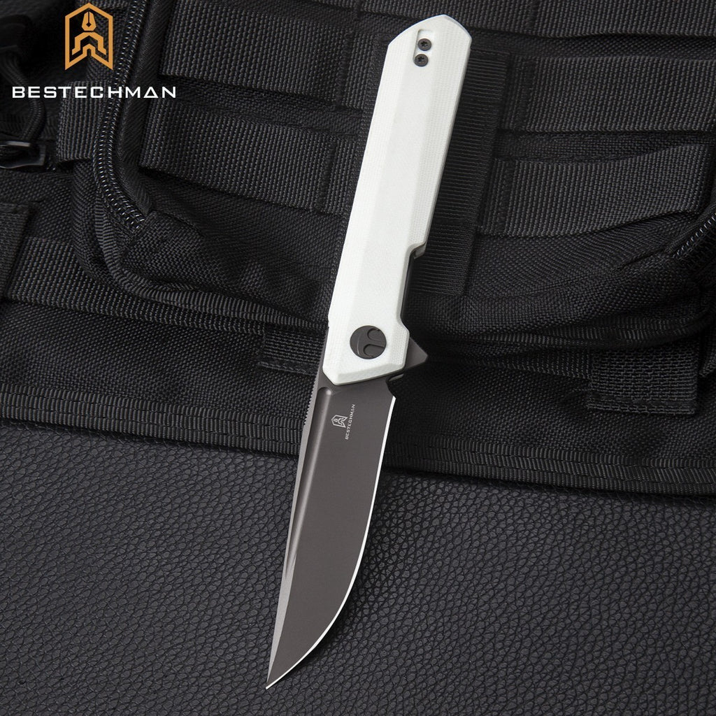 Bestechman Navalha Dundee Branco G10 D2 — foto 7