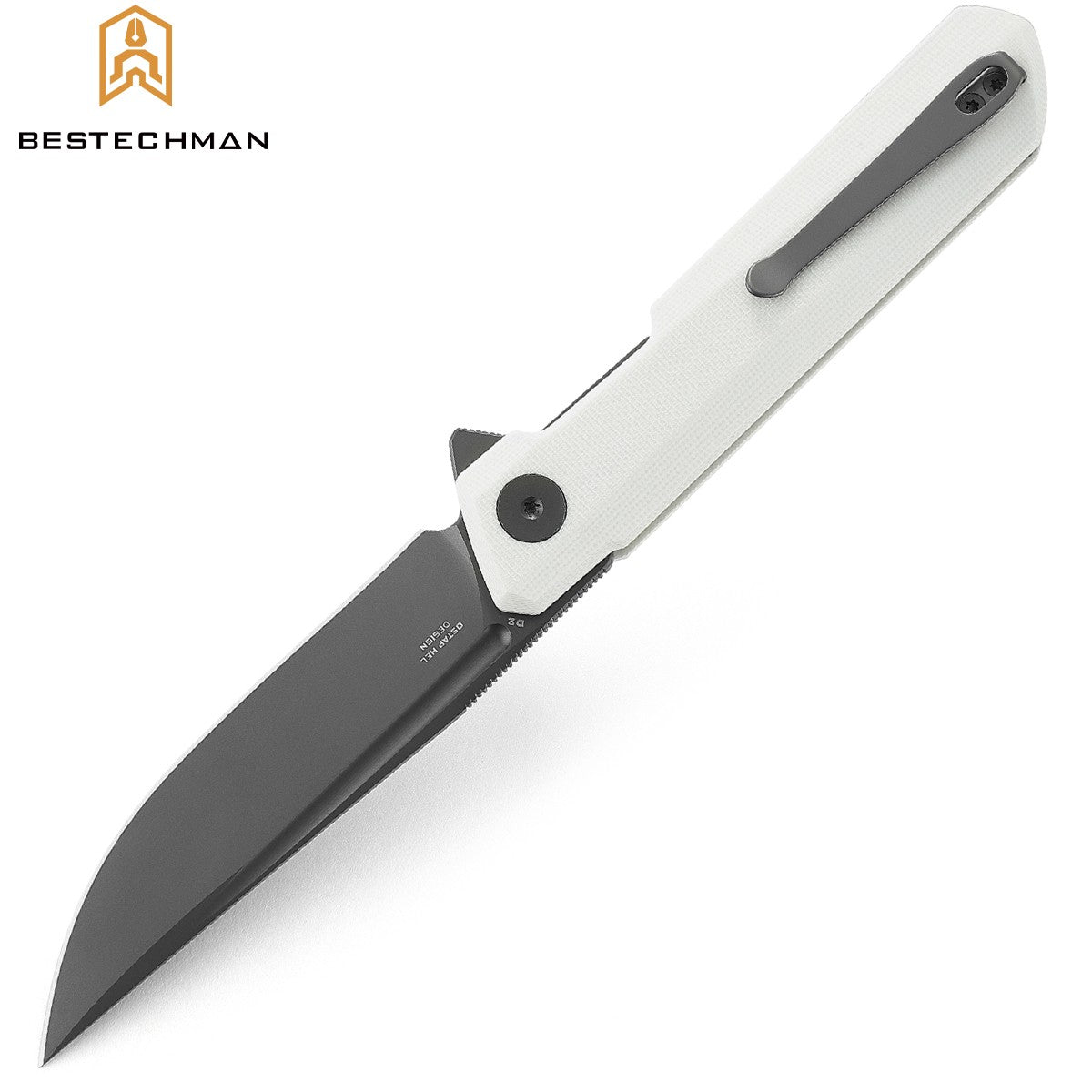 Bestechman Navalha Dundee Branco G10 D2 — foto 4