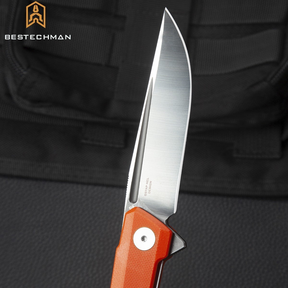 Bestechman Navalha Dundee Laranja G10 D2 — foto 8