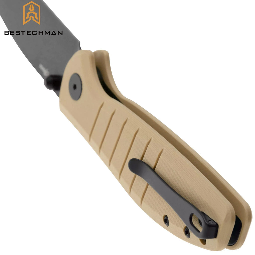 Bestechman Navalha Goodboy Cáqui G10 D2 PVD — foto 7