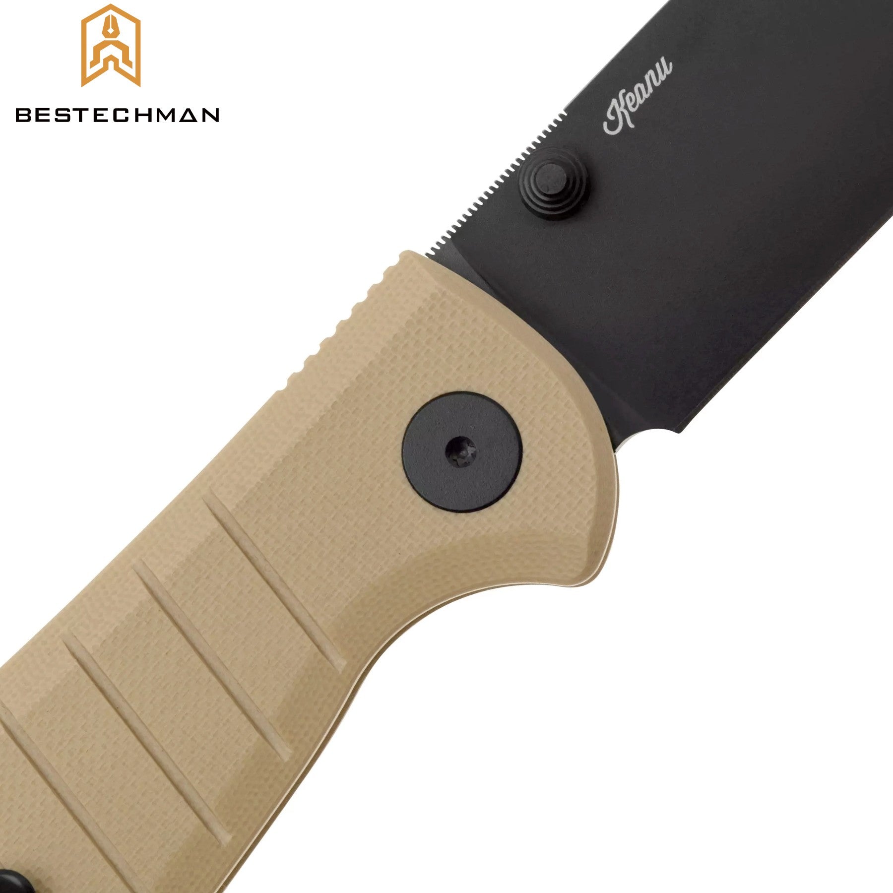 Bestechman Navalha Goodboy Cáqui G10 D2 PVD — foto 6