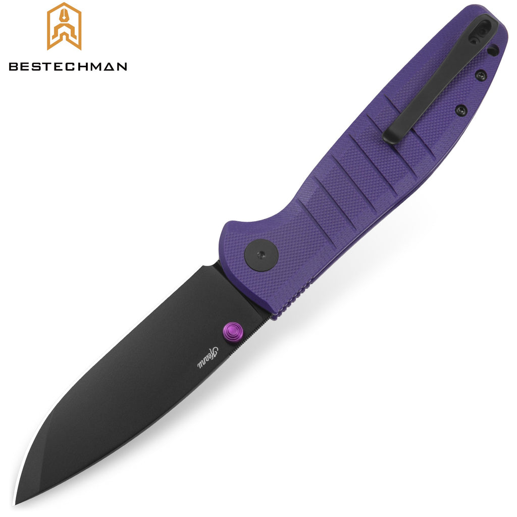 Bestechman Navalha Goodboy Púrpura G10 D2 PVD — foto 2