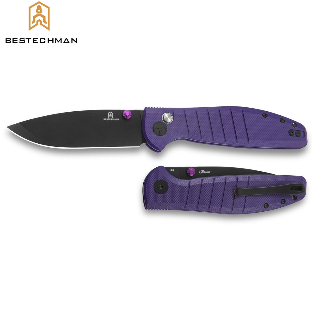 Bestechman Navalha Goodboy Púrpura G10 D2 PVD — foto 3