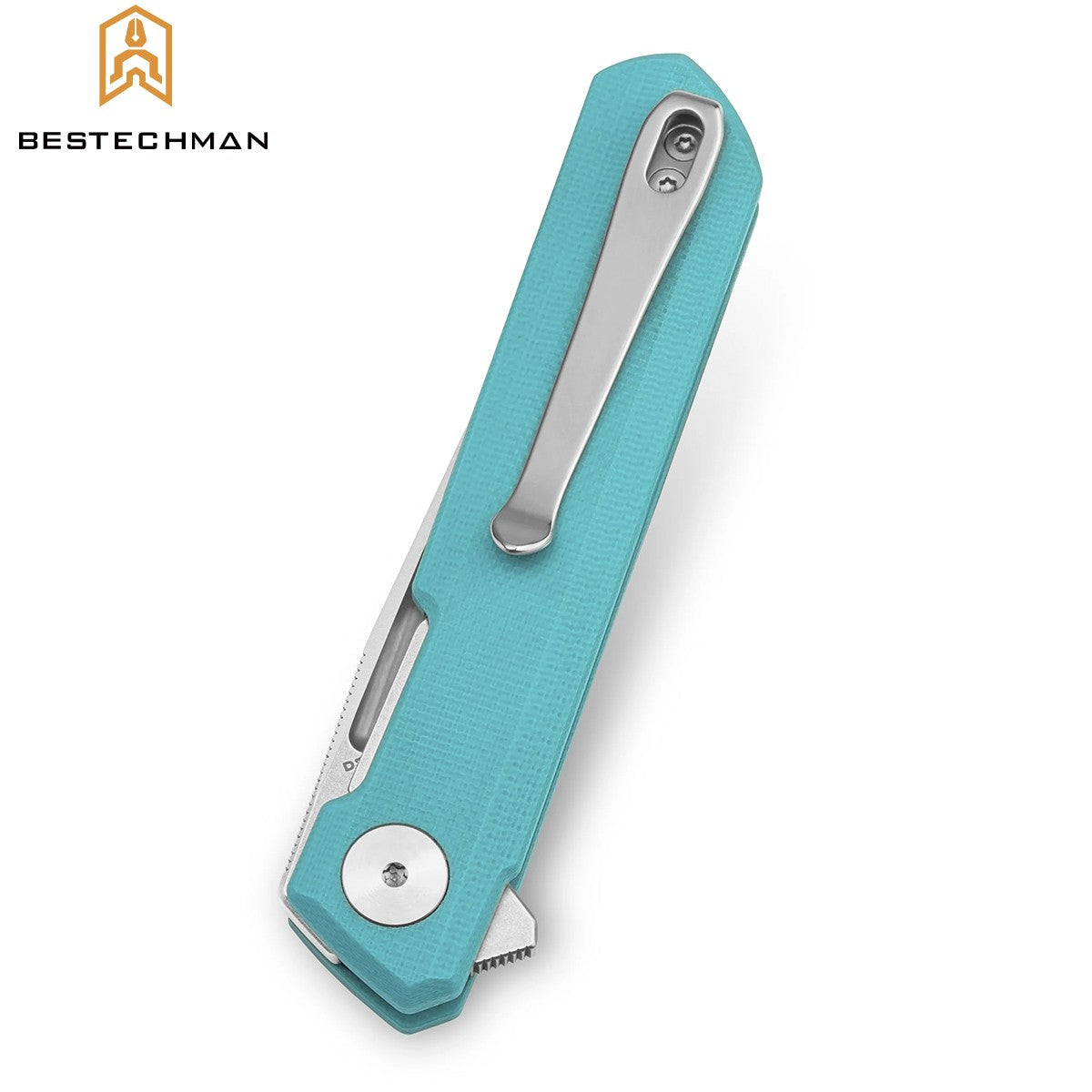 Bestechman Navalha Mini Dundee Azul Tiffany G10 D2 — foto 3