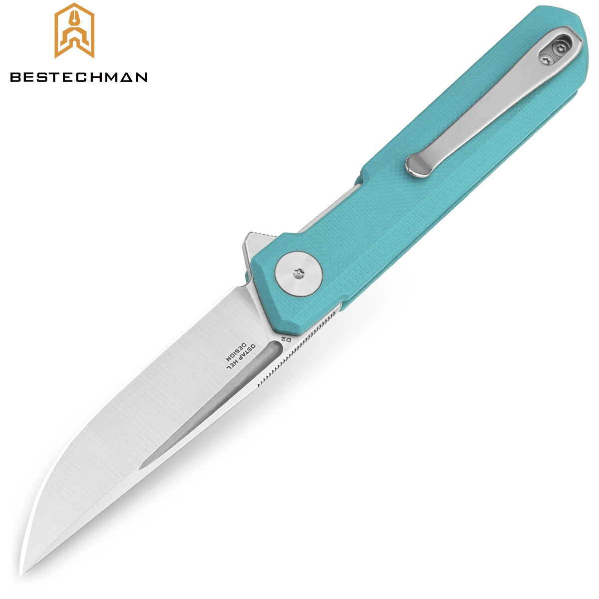 Bestechman Navalha Mini Dundee Azul Tiffany G10 D2 — foto 2