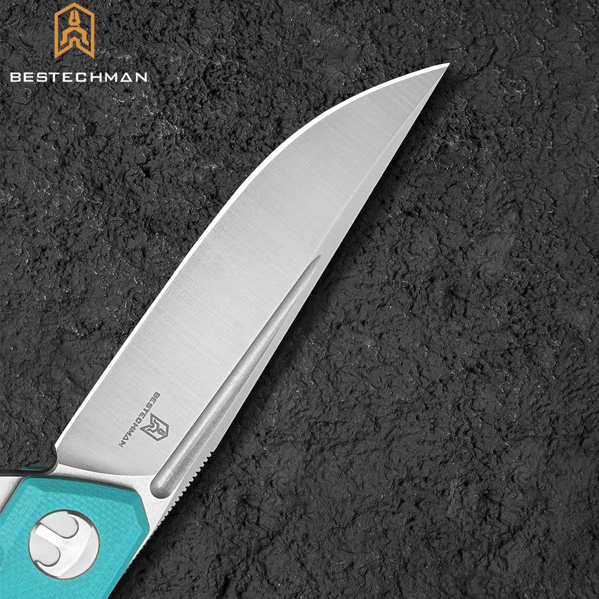 Bestechman Navalha Mini Dundee Azul Tiffany G10 D2 — foto 6