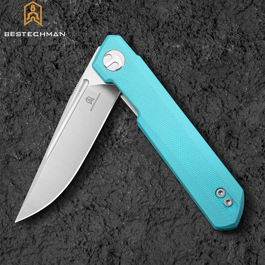 Bestechman Navalha Mini Dundee Azul Tiffany G10 D2 — foto 5