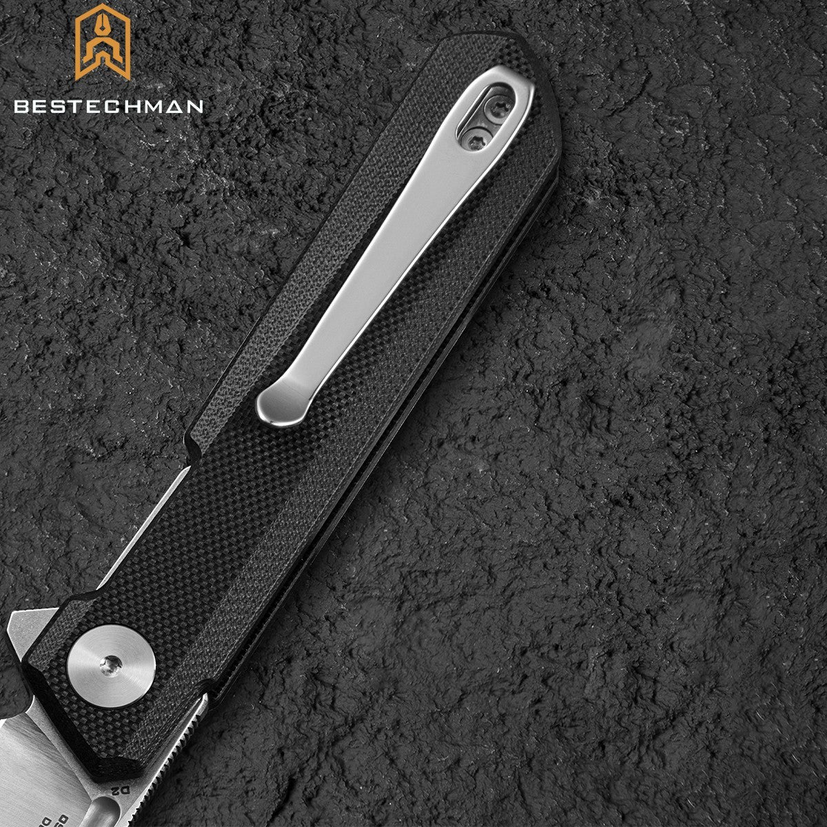 Bestechman Navalha Mini Dundee Preta G10 D2 — foto 7