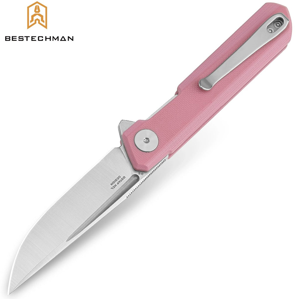 Bestechman Navalha Mini Dundee Rosa G10 D2 — foto 2