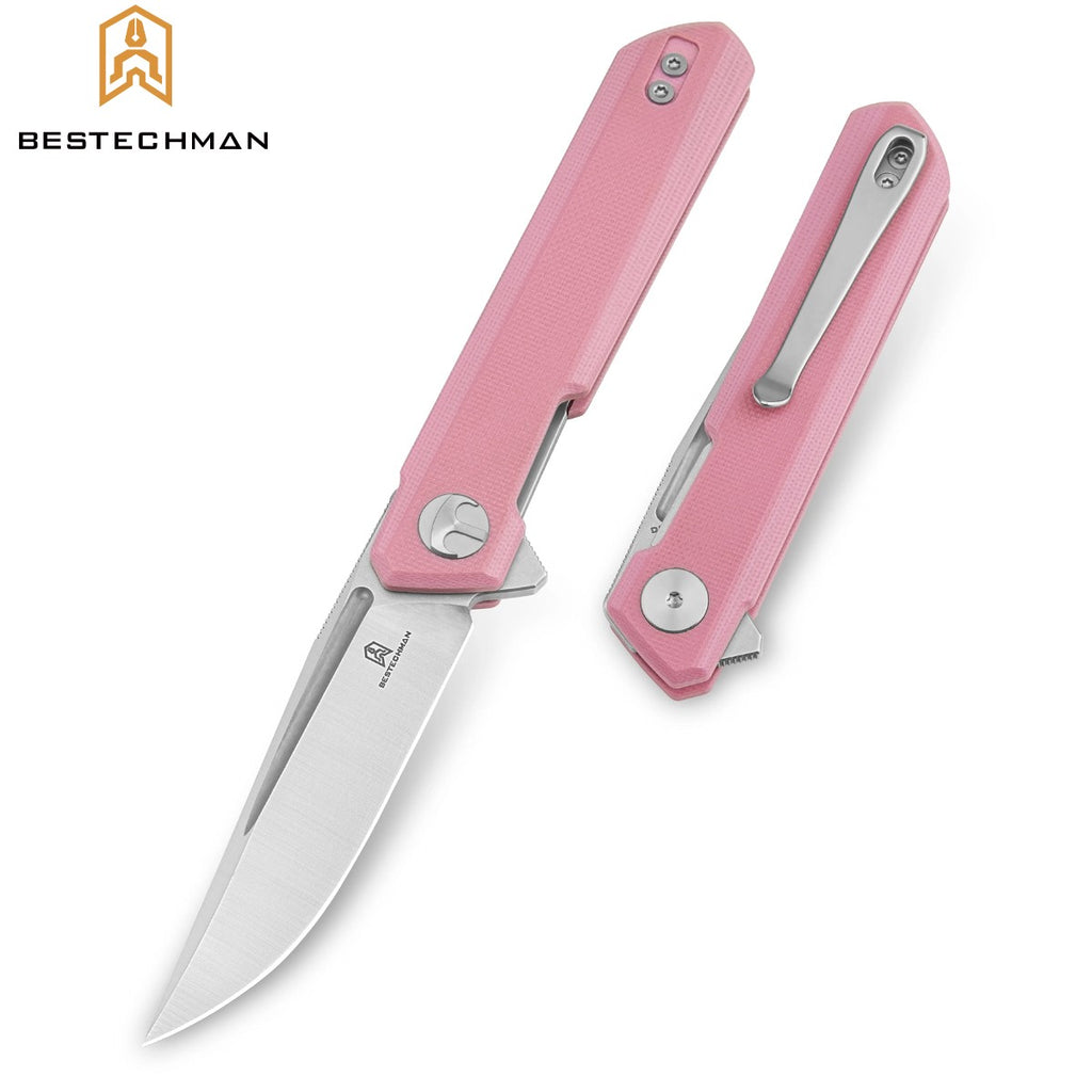 Bestechman Navalha Mini Dundee Rosa G10 D2 — foto 4