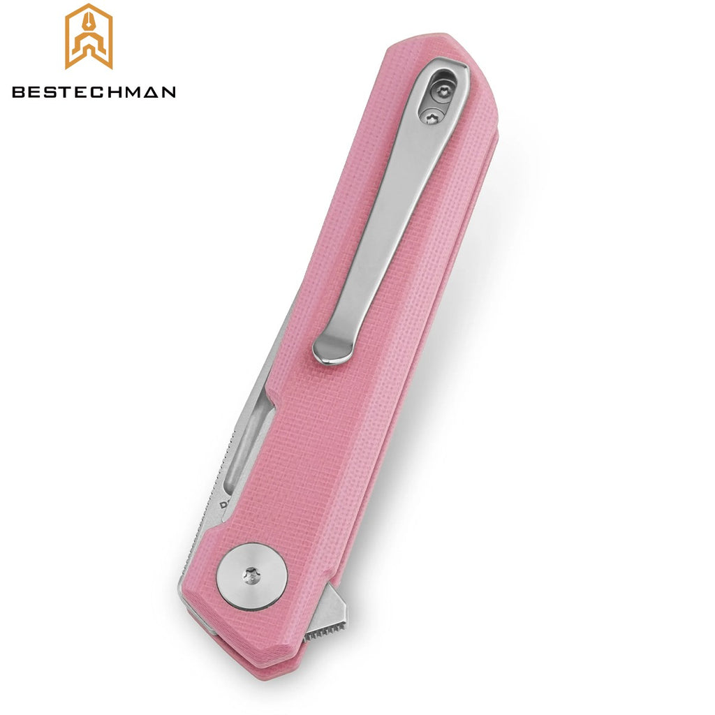 Bestechman Navalha Mini Dundee Rosa G10 D2 — foto 3
