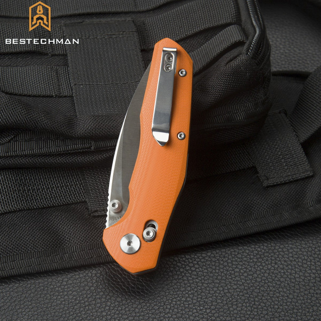 Bestechman Navalha Ronan Laranja G10 14C28N — foto 10