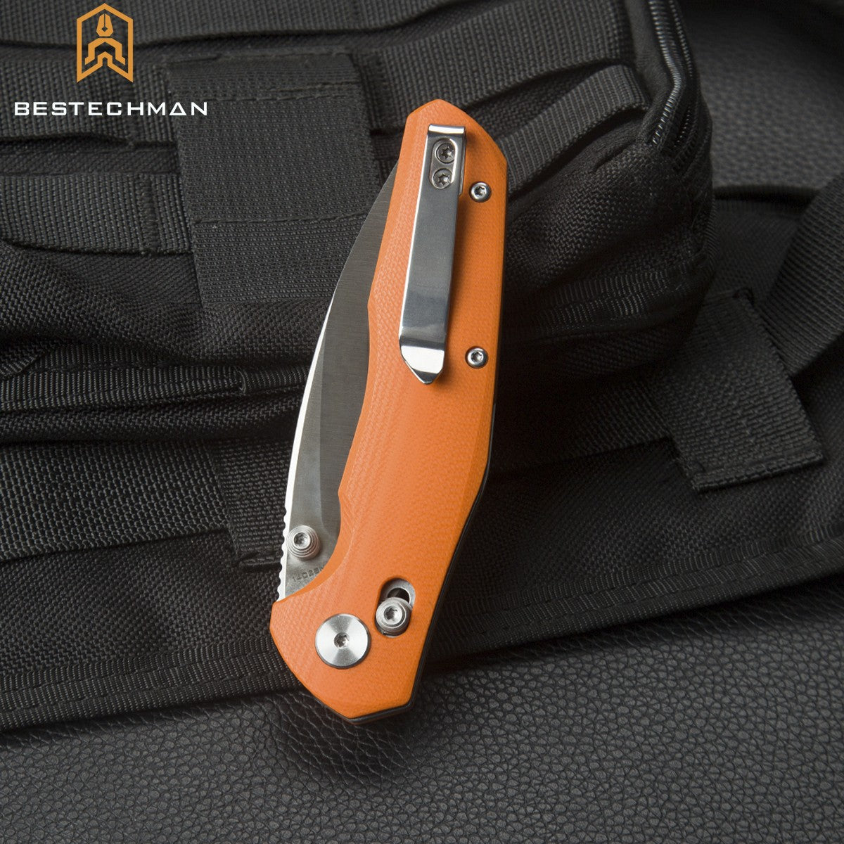 Bestechman Navalha Ronan Laranja G10 14C28N — foto 10