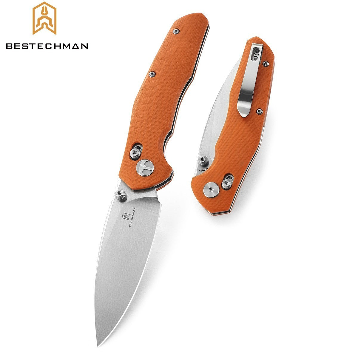 Bestechman Navalha Ronan Laranja G10 14C28N — foto 4