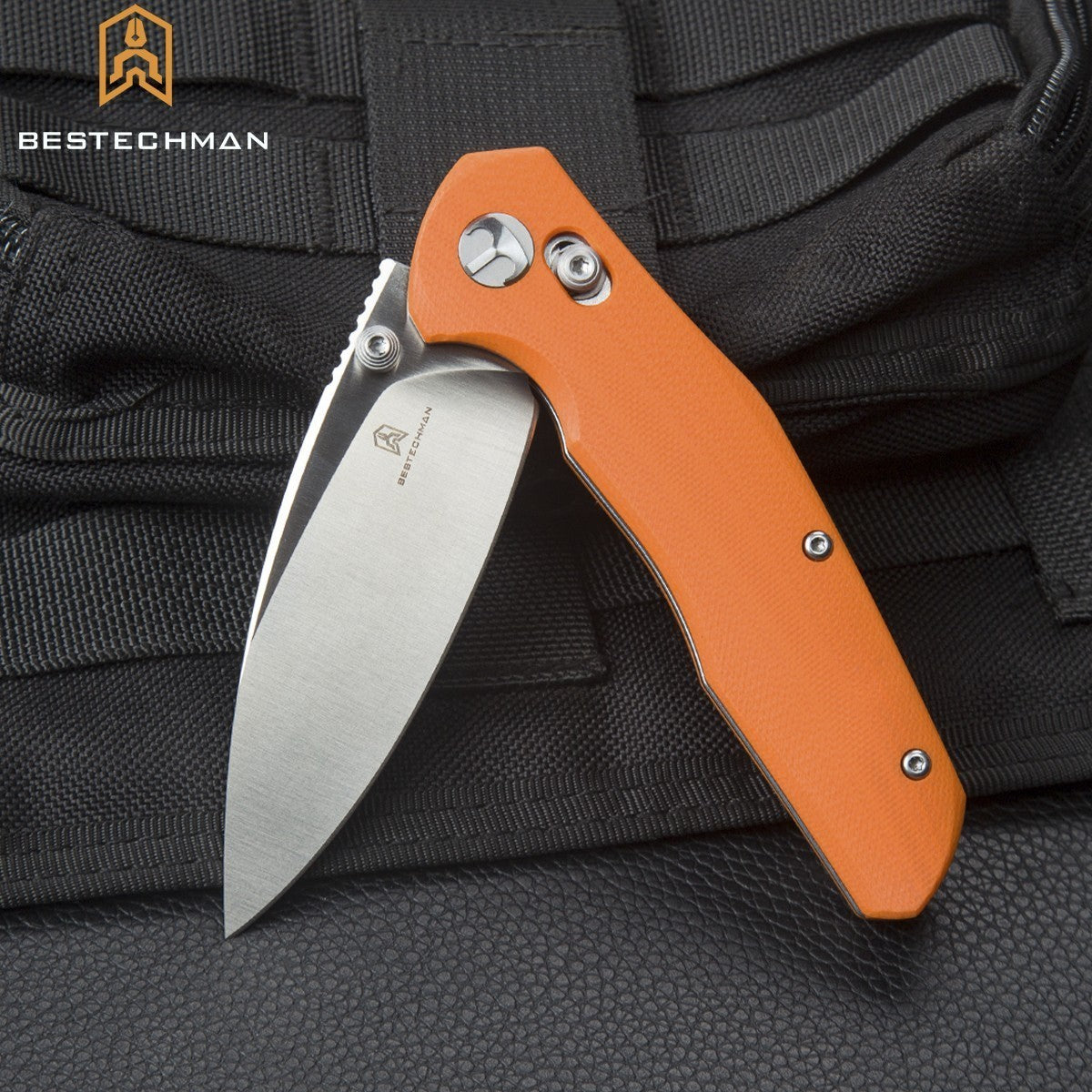 Bestechman Navalha Ronan Laranja G10 14C28N — foto 8