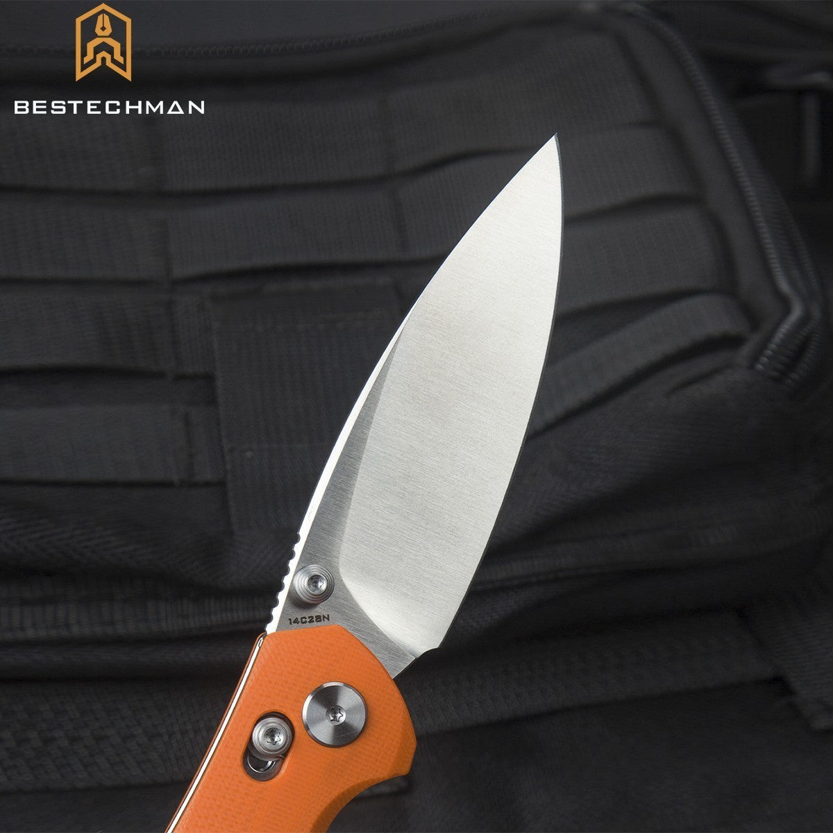 Bestechman Navalha Ronan Laranja G10 14C28N — foto 9