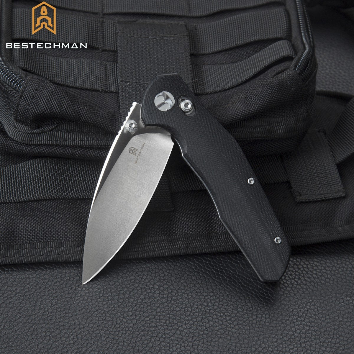 Bestechman Navalha Ronan Preta G10 14C28N — foto 8