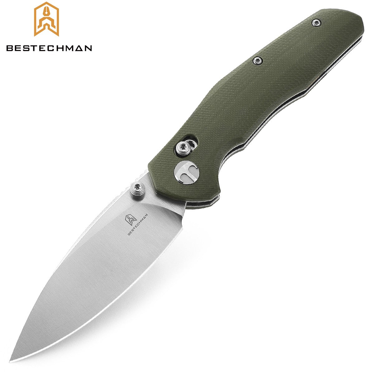 Bestechman Navalha Ronan Verde OD G10 14C28N