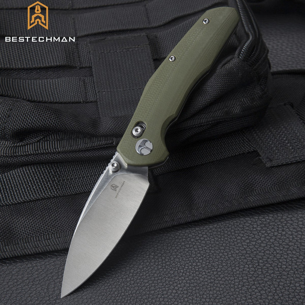 Bestechman Navalha Ronan Verde OD G10 14C28N — foto 7