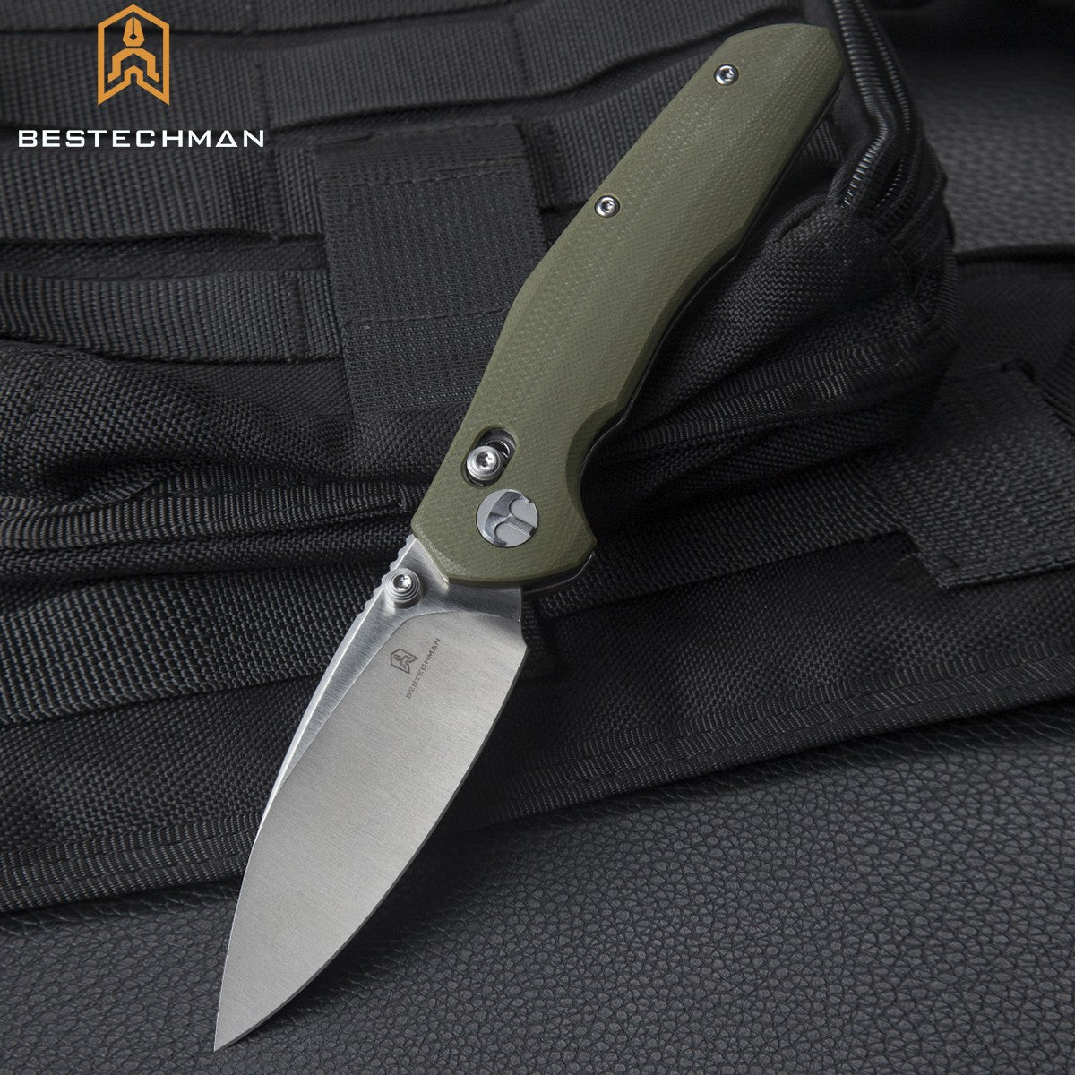 Bestechman Navalha Ronan Verde OD G10 14C28N — foto 7